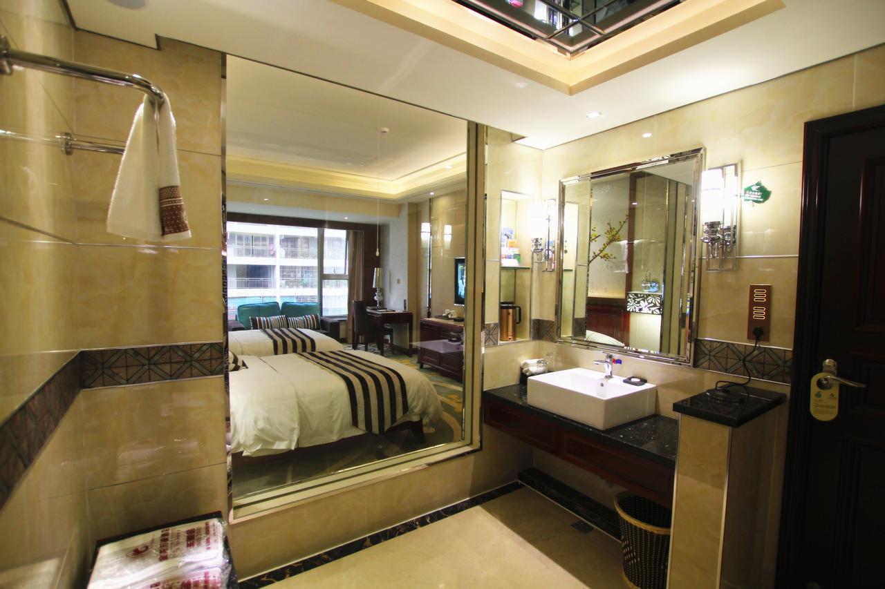 Jin Long Wan Hao Hotel Wuzhou Esterno foto